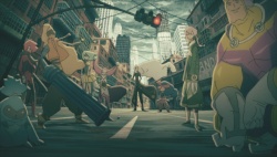 画像ギャラリー No.009のサムネイル画像 / シリーズから30名を超えるキャラクターが集結，PSP「.hack//Link」仲間との協力が鍵を握る「ユニゾンバトル」を紹介