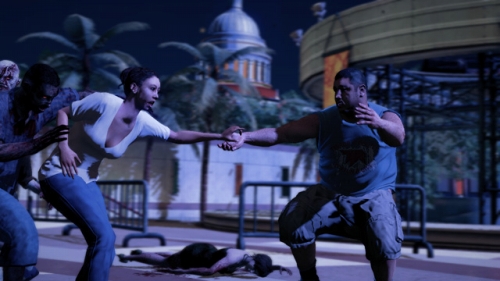 画像ギャラリー No.018のサムネイル画像 / 「DEAD RISING 2」，ストーリー序盤の内容公開。本作の主人公「チャック・グリーン」は，過去に起きたゾンビアウトブレイクの生還者だった