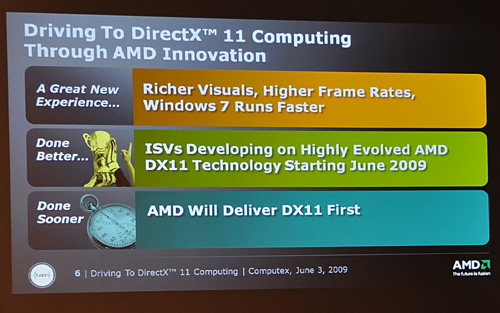 画像ギャラリー No.006のサムネイル画像 / ［COMPUTEX］AMD，DirectX 11世代のGPUを用いた初の動作デモを実施（詳報版）