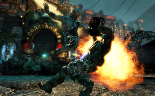 画像ギャラリー No.010のサムネイル画像 / ［Gamescom］Raven Softwareの新作FPS「Singularity」がプレイアブル展示。さっそく時間を早めたり巻き戻したりしてみた