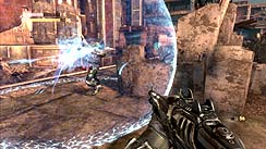 画像ギャラリー No.010のサムネイル画像 / 時間や空間を自由自在に操る個性的なFPS，「シンギュラリティ」のレビューを掲載。朽ち果てた謎の研究施設で何が起こったのか