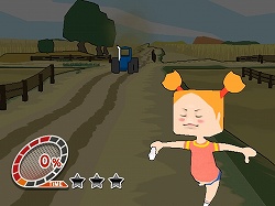 画像ギャラリー No.012のサムネイル画像 / おバカなヒッチハイクで，肉屋のオヤジから逃げ切れ！　Wiiウェア「Let`s 全力ヒッチハイク!!!!!!!!!」が3月31日に配信