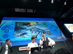 画像ギャラリー No.012のサムネイル画像 / ［TGS 2009］ランカとアムロもやってきた！ バンダイナムコゲームス「夢の！ロボットゲーム大集結」ステージ