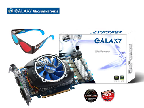 画像ギャラリー No.001のサムネイル画像 / Galaxy，オリジナルクーラー搭載のGTS 250カードを発売
