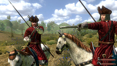 画像ギャラリー No.002のサムネイル画像 / 「Mount & Blade」シリーズに拡張パック「With Fire & Sword」が登場。馬と剣だけの時代はついに終わり，戦場には銃や大砲が出現