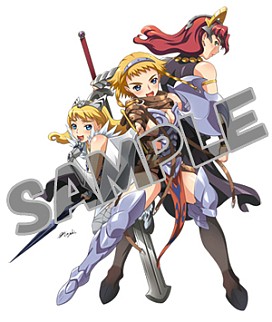 画像ギャラリー No.003のサムネイル画像 / PSP「クイーンズブレイド スパイラルカオス」，ショップ別特典公開！