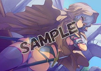 画像ギャラリー No.007のサムネイル画像 / PSP「クイーンズブレイド スパイラルカオス」，ショップ別特典公開！