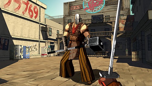 画像ギャラリー No.002のサムネイル画像 / ［TGS 2009］日本刀と銃が織り成す二重奏が快感！Wii専用FPS「レッドスティール2」のプレイレポートを掲載