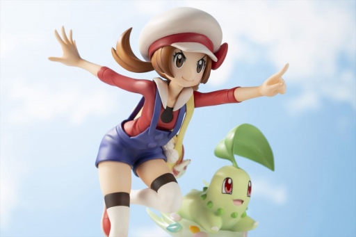 画像ギャラリー No.008のサムネイル画像 / 「ポケモン ハートゴールド・ソウルシルバー」のコトネとチコリータがフィギュアで登場