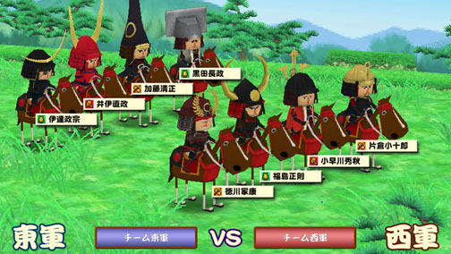 画像ギャラリー No.002のサムネイル画像 / 野球の次は戦国！　バンダイナムコゲームス＆ハンゲームの“スタジアム”シリーズ第2弾「突撃！合戦スタジアム」が突如発表。CBTテスター5000名の募集が本日開始
