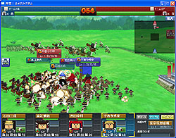 画像ギャラリー No.014のサムネイル画像 / 野球の次は戦国！　バンダイナムコゲームス＆ハンゲームの“スタジアム”シリーズ第2弾「突撃！合戦スタジアム」が突如発表。CBTテスター5000名の募集が本日開始