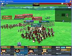画像ギャラリー No.016のサムネイル画像 / 野球の次は戦国！　バンダイナムコゲームス＆ハンゲームの“スタジアム”シリーズ第2弾「突撃！合戦スタジアム」が突如発表。CBTテスター5000名の募集が本日開始