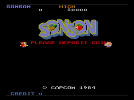 画像ギャラリー No.003のサムネイル画像 / カプコン，Wii「バーチャルコンソールアーケード」への参入を発表。第1弾タイトルは懐かしの「ソンソン」