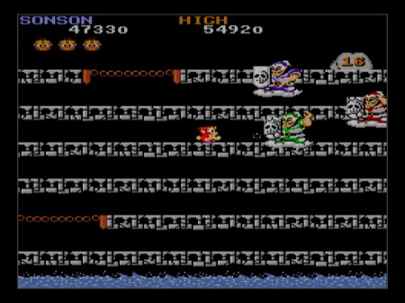 画像ギャラリー No.004のサムネイル画像 / カプコン，Wii「バーチャルコンソールアーケード」への参入を発表。第1弾タイトルは懐かしの「ソンソン」