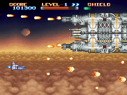 画像ギャラリー No.002のサムネイル画像 / ジャレコのSTG「SUPER E.D.F.」，バーチャルコンソールで本日配信