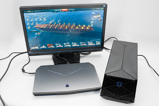 画像ギャラリー No.042のサムネイル画像 / ALIENWAREノートPC専用の外付けグラフィックスボックス「Graphics Amplifier」レビュー。“夢のデバイス”は本当に使えるのか？