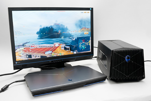 画像ギャラリー No.044のサムネイル画像 / ALIENWAREノートPC専用の外付けグラフィックスボックス「Graphics Amplifier」レビュー。“夢のデバイス”は本当に使えるのか？