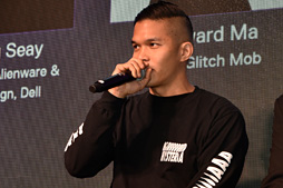 画像ギャラリー No.009のサムネイル画像 / ALIENWARE，エレクトロニックサウンドグループ「The Glitch Mob」とのコラボ成果をSXSWで生披露。自社内に設けた「Twitch配信ルーム」も公開
