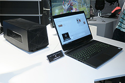 画像ギャラリー No.008のサムネイル画像 / 「ALIENWARE m15」国内初披露。ブランド初の薄型ノートPC，気になるその特徴を担当者が明らかに