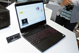 画像ギャラリー No.016のサムネイル画像 / 薄型ノートPC「ALIENWARE m15」はどんなゲーマー向け？ 「Aurora R8」は手動OCがメーカーサポート対象!? 製品担当者にいろいろ聞いてきた