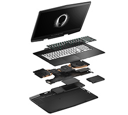 画像ギャラリー No.004のサムネイル画像 / ALIENWARE，ゲーマー向け薄型ノートPCの新モデルとなる完全新作「m17」および第2世代「m15」を発表