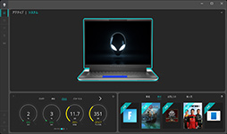 画像ギャラリー No.009のサムネイル画像 / 薄型で高性能なゲームノートPC「Alienware x16」の実力を検証。最新CPU＆GPUのパワーを引き出す新筐体に注目だ【PR】