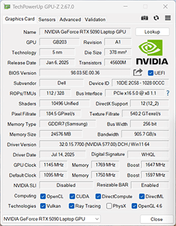 画像ギャラリー No.004のサムネイル画像 / 最強CPU＆GPU搭載のゲーマー向けノートPC「Alienware 16 Area-51」レビュー。高性能に加えて便利な設定ソフトなど見どころが多い