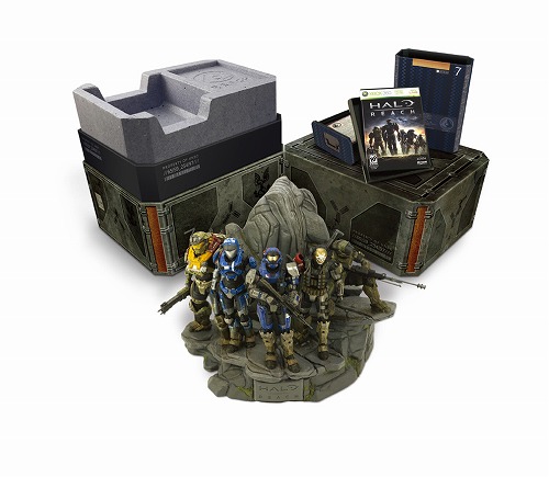 画像ギャラリー No.005のサムネイル画像 / フィギュアなどが付属。「Halo: Reach」限定版2種のリリース決定