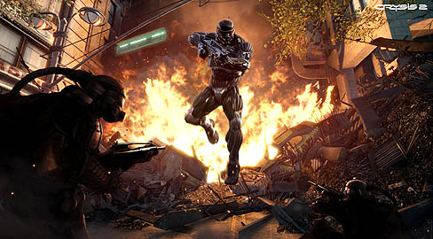 画像ギャラリー No.006のサムネイル画像 / EA，「Crysis 2」のワールドプレミアをニューヨークで開催。パワーアップしたナノスーツ2.0の威力を見よ