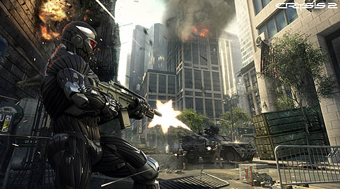 画像ギャラリー No.011のサムネイル画像 / CrytekのCevat Yerli氏とSF小説家のRichard Morganにミニインタビュー。「Crysis 2」はなぜニューヨークなのか，そして新型ナノスーツの能力とは