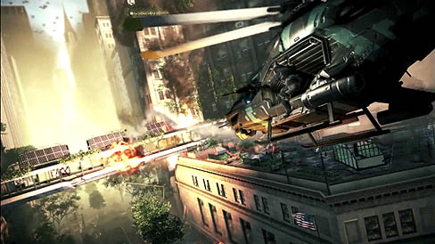 画像ギャラリー No.002のサムネイル画像 / 「Crysis 2」のストーリーを紹介するムービー公開。エイリアンに占拠されたニューヨークを解放する戦いは，遊びごたえ十分