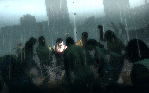 画像ギャラリー No.004のサムネイル画像 / ズー，PC向け「LEFT 4 DEAD 2 日本語版」を2009年11月19日に発売。年末はアメリカ南部でゾンビ退治だ