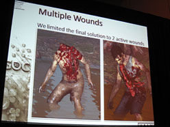 画像ギャラリー No.014のサムネイル画像 / ［GDC 2010］ゾンビの切り刻み方，教えます。「Left 4 Dead 2」におけるダメージ表現手法をValveが解説