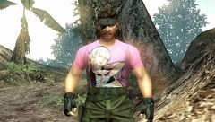 画像ギャラリー No.002のサムネイル画像 / スネークはドタバタコメディがお好き？「METAL GEAR SOLID PEACE WALKER」で「荒川アンダー ザ ブリッジ」とのコラボアイテムが配信開始