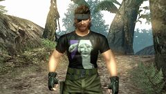 画像ギャラリー No.004のサムネイル画像 / スネークはドタバタコメディがお好き？「METAL GEAR SOLID PEACE WALKER」で「荒川アンダー ザ ブリッジ」とのコラボアイテムが配信開始
