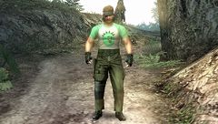 画像ギャラリー No.005のサムネイル画像 / スネークはドタバタコメディがお好き？「METAL GEAR SOLID PEACE WALKER」で「荒川アンダー ザ ブリッジ」とのコラボアイテムが配信開始