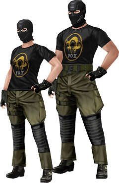 画像ギャラリー No.001のサムネイル画像 / 「METAL GEAR SOLID PEACE WALKER」，対象店舗にてカムフラデータ「FOX Tシャツ」の配信が開始