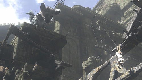 画像ギャラリー No.002のサムネイル画像 / ［TGS 2010］発売まであと1年強！　ようやく姿の見えてきた「人喰いの大鷲トリコ」のゲームシステムについて，上田文人氏にちょっとだけ聞いてみた