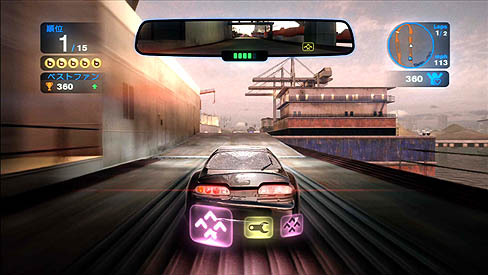 画像ギャラリー No.016のサムネイル画像 / 一味違う，斬新なレースゲーム「ブラーレーサーズ」のレビューを掲載。実車＋あり得ない効果を発揮するアイテムを使いこなしてライバルを蹴散らせ
