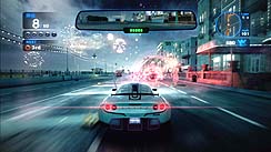 画像ギャラリー No.017のサムネイル画像 / 一味違う，斬新なレースゲーム「ブラーレーサーズ」のレビューを掲載。実車＋あり得ない効果を発揮するアイテムを使いこなしてライバルを蹴散らせ