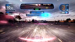 画像ギャラリー No.024のサムネイル画像 / 一味違う，斬新なレースゲーム「ブラーレーサーズ」のレビューを掲載。実車＋あり得ない効果を発揮するアイテムを使いこなしてライバルを蹴散らせ