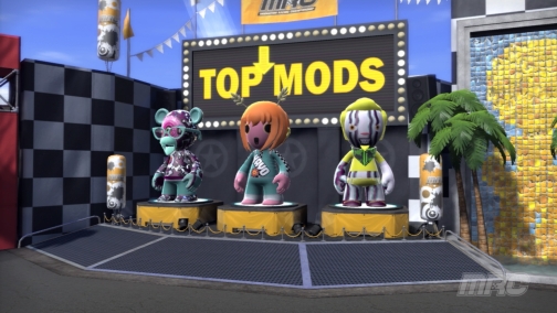画像ギャラリー No.040のサムネイル画像 / 充実のクリエイトモードを搭載したアクションレースゲーム「ModNation 無限のカート王国」。PS3/PSPにて7月29日発売