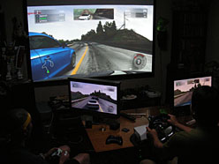 画像ギャラリー No.015のサムネイル画像 / 【西川善司】Windows 7発売記念ホームパーティで，「Forza 3」を多画面プレイした話