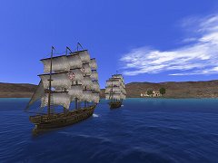 画像ギャラリー No.003のサムネイル画像 / 「大航海時代 Online 〜El Oriente〜」大規模対人戦「大海戦」の変化によって，国家が得られるメリットはより大きなものに