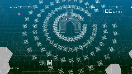 画像ギャラリー No.018のサムネイル画像 / iPhoneで話題のシューティング「スペースインベーダーインフィニティジーン」が，Xbox 360とPlayStation 3に登場！　開発陣と，インベーダー生みの親・西角友宏氏にインタビュー