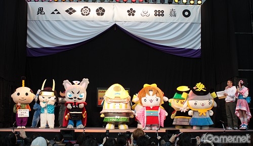 画像ギャラリー No.010のサムネイル画像 / 「戦国武将祭」と同時開催の，歴史の魅力満載「戦国楽市楽座」をレポート。メインアリーナとはまた違った豪華な出演者に注目