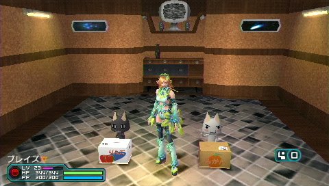 画像ギャラリー No.003のサムネイル画像 / 「ファンタシースターポータブル2」に「まいにちいっしょ」＆同「ポータブル」の“トロ＆クロ”が登場