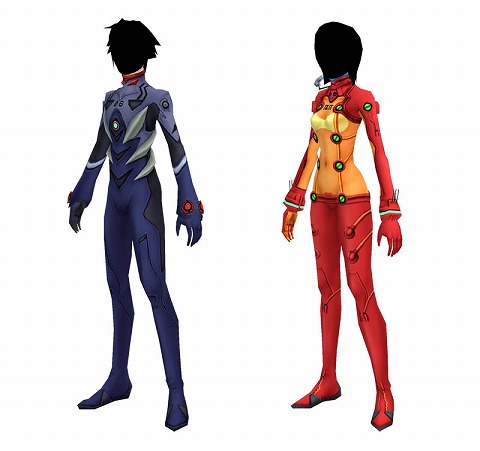 画像ギャラリー No.001のサムネイル画像 / 「ファンタシースターポータブル2」，「ヱヴァンゲリヲン新劇場版・破」とコラボ。アスカとカヲルのスーツを配信