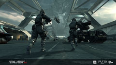 画像ギャラリー No.004のサムネイル画像 / 「EVE Online」と連携できるPS3用FPS「DUST 514」のプレイシーンが初公開に。両タイトル間でチャットできるだけでなく，援護要請も可能だ