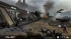 画像ギャラリー No.006のサムネイル画像 / 「EVE Online」と連携できるPS3用FPS「DUST 514」のプレイシーンが初公開に。両タイトル間でチャットできるだけでなく，援護要請も可能だ
